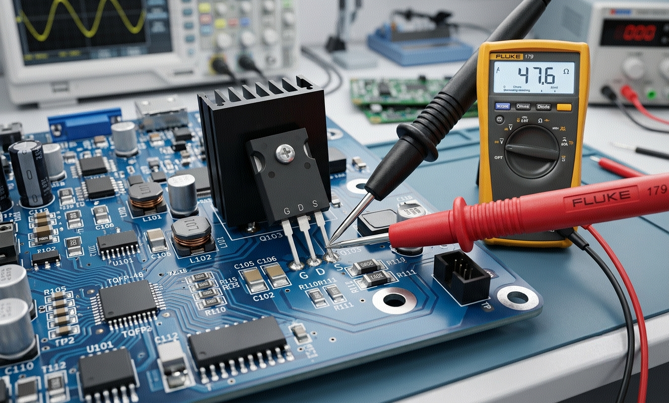 How to Test a MOSFET with a Digital Multimeter: Step-by-Step Guide