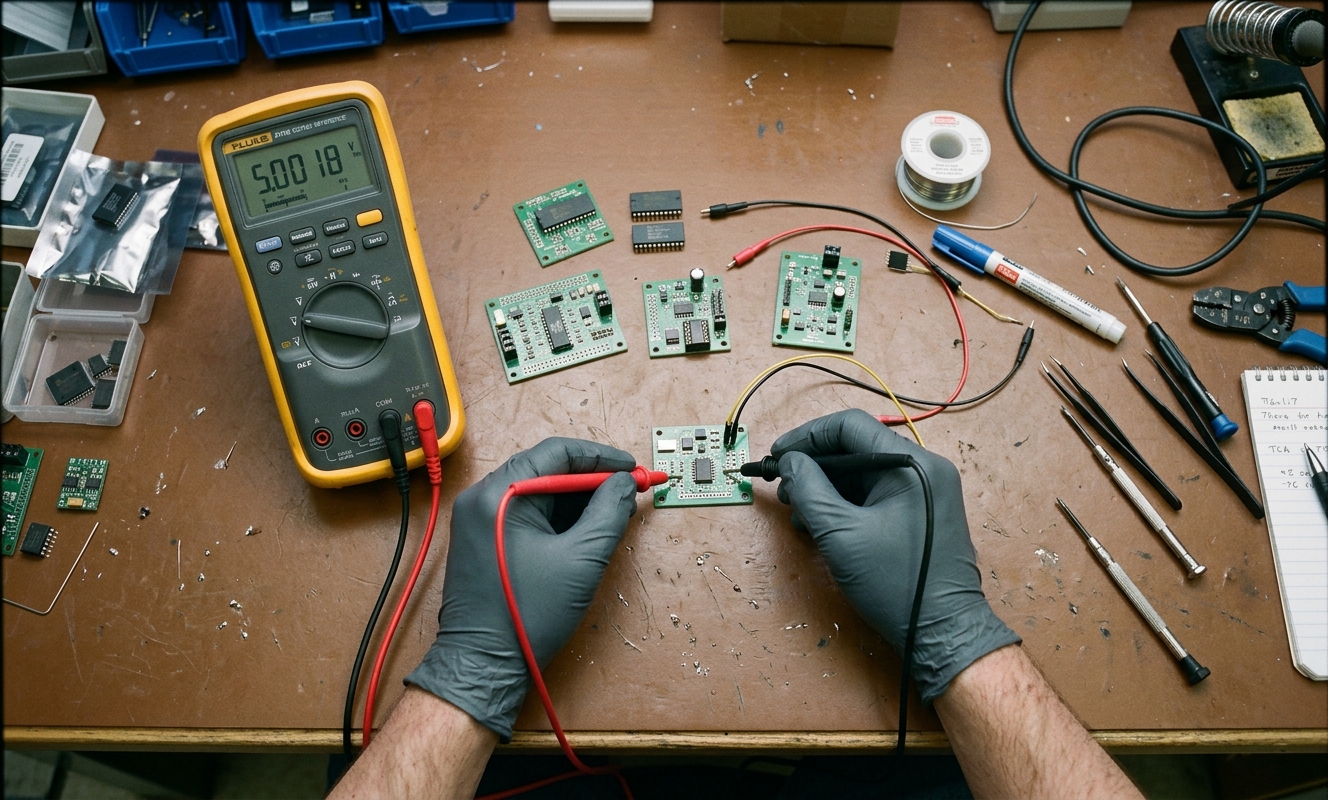 How to Test MOSFET, Optocoupler and NTC Thermistor With a Multimeter